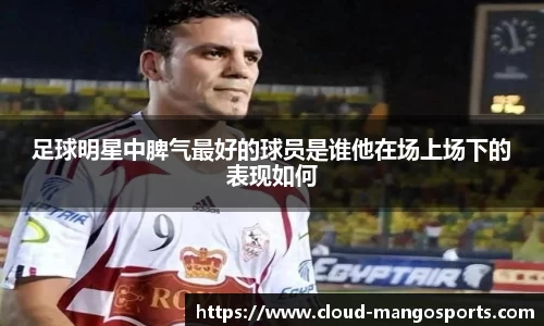 足球明星中脾气最好的球员是谁他在场上场下的表现如何